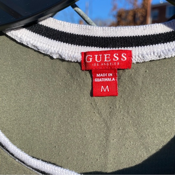 Guess Olive Green Shirt - Picture 4 of 5